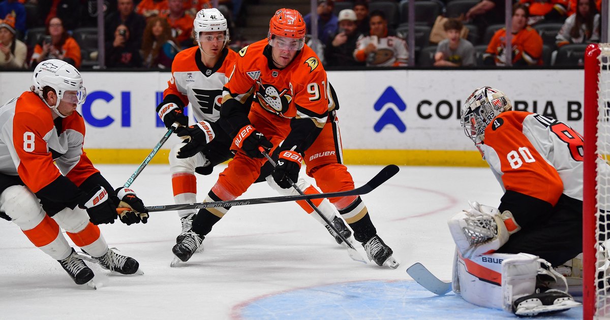 The Flyers were always serious. They were just waiting, and Leo Carlsson was their shot.